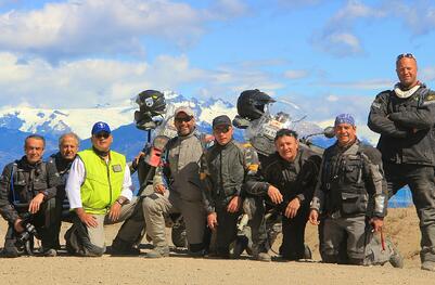 Group Motorcycle Trip Mountains