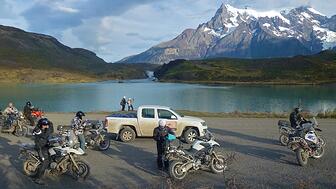 Patagonia motorcycle trip in Torres del Paine