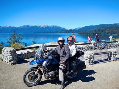 riding motorcycles in patagonia