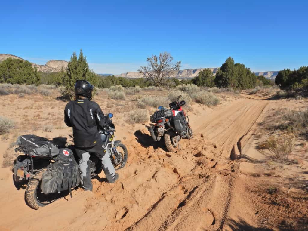 Tyler & Kyle from the RIDE team scouting routes in Utah's backcountry.