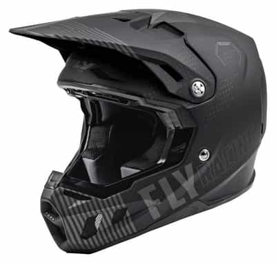 Product shot of Fly Racing Formula CC  dual sport helmet.