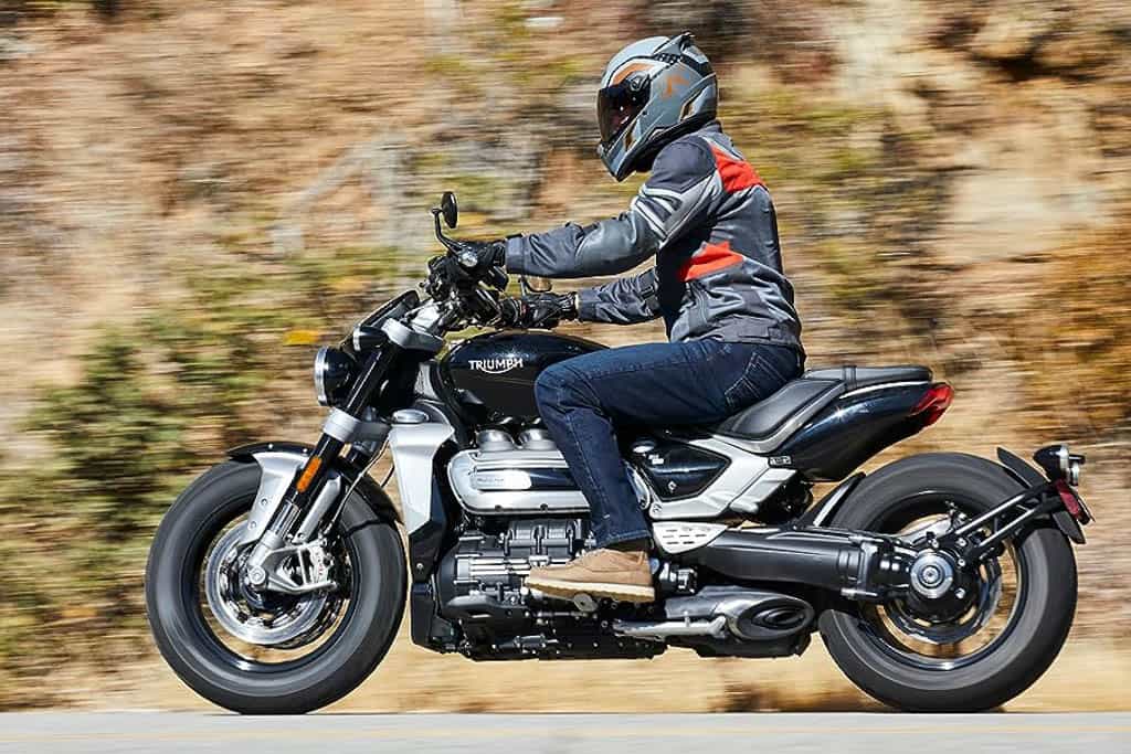 rider-on-a-triumph-wearing-klim-fifty-motorcyle-jeans