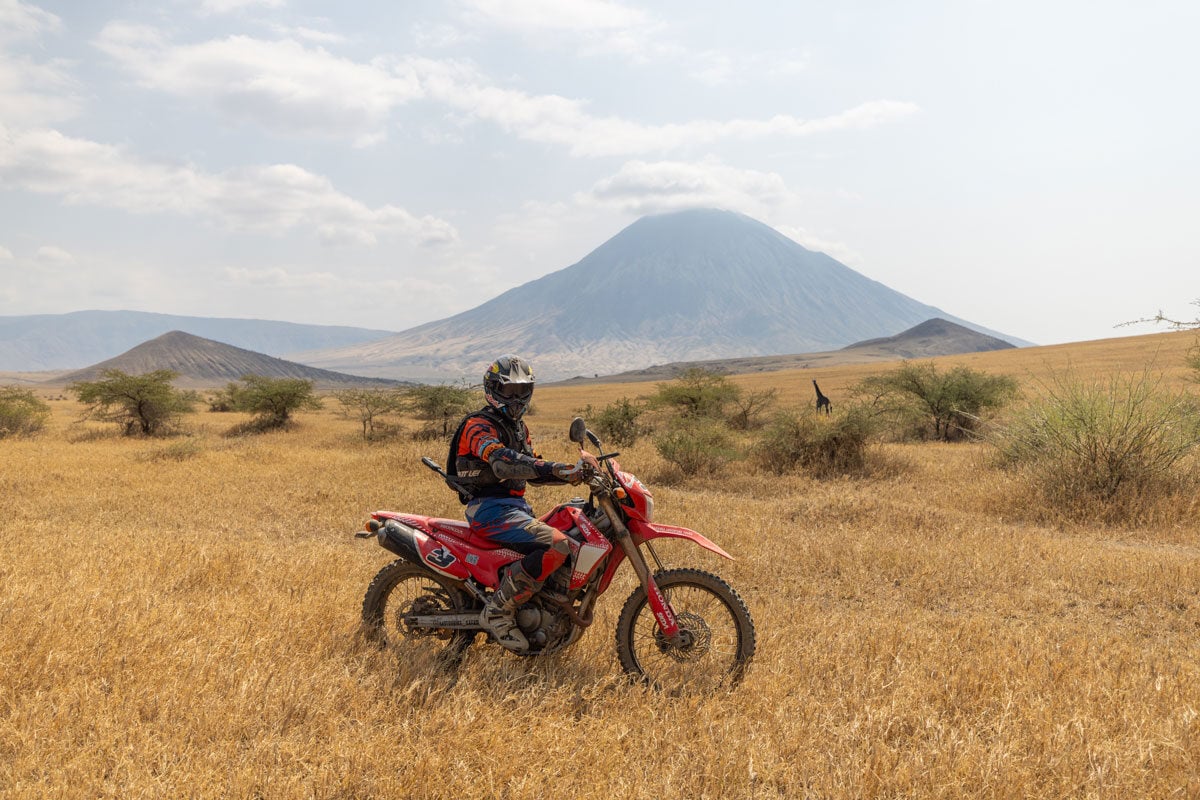 Motorcycle Safari Tanzania: with Guide and Support Truck